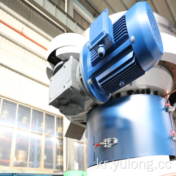소나무 톱밥 펠릿 기계 목제 펠릿 생산 라인 Yulong XGJ560 펠릿 기계